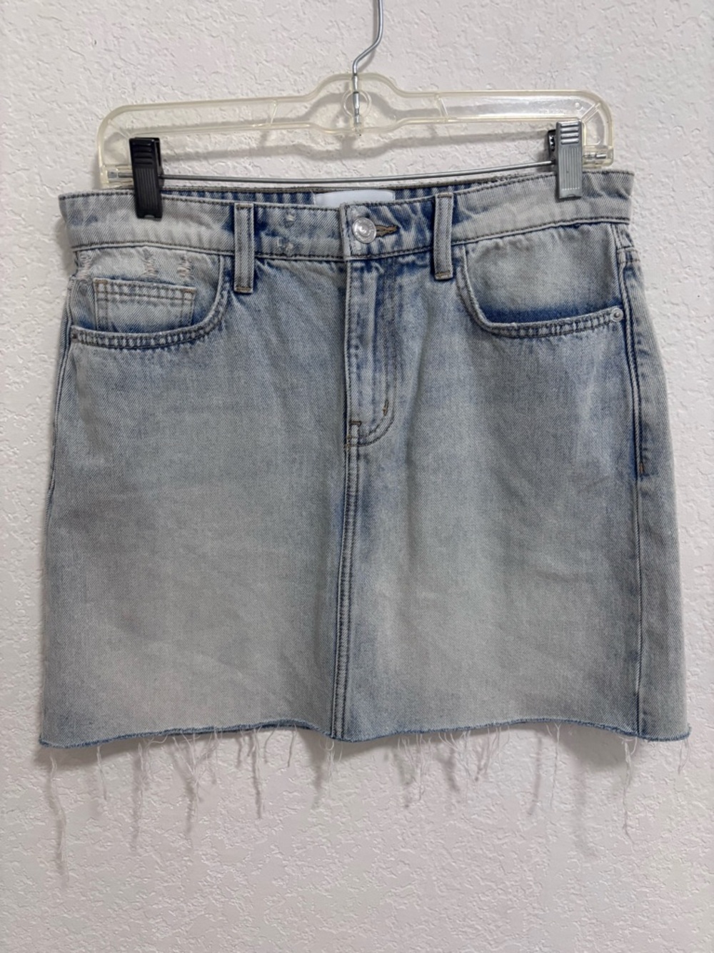Current/elliott denim mini skirt